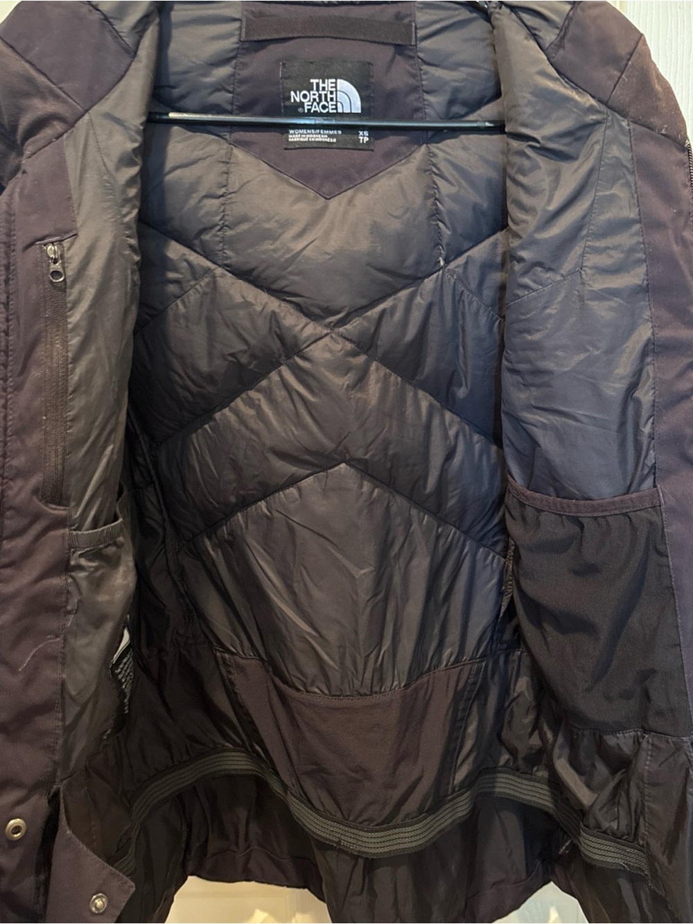 The North Face Corefire Down Jacket Women's Medium Black Ski Snowboard GORE XS - Picture 8 of 8